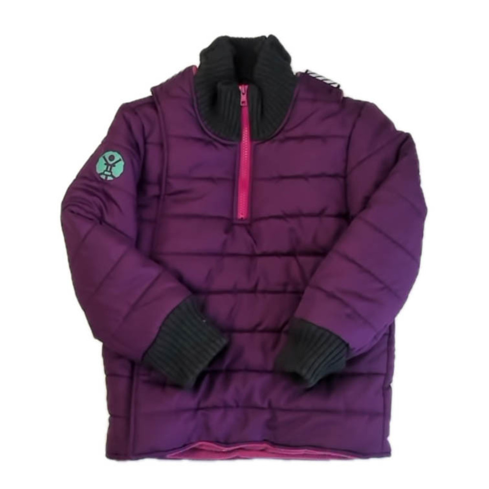 Buckle Me Girls Purple Toasty Jacket size: 5T